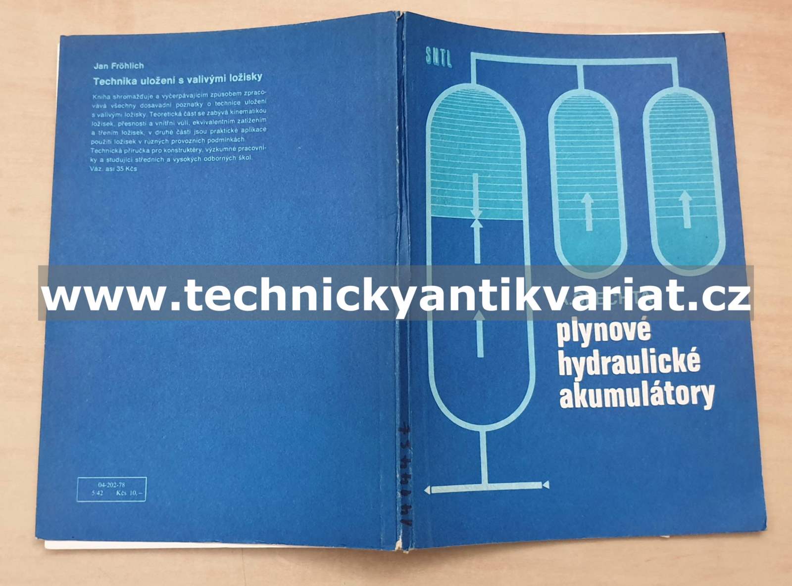Plynové hydraulické akumulátory - Antonín Šlechta (1978)