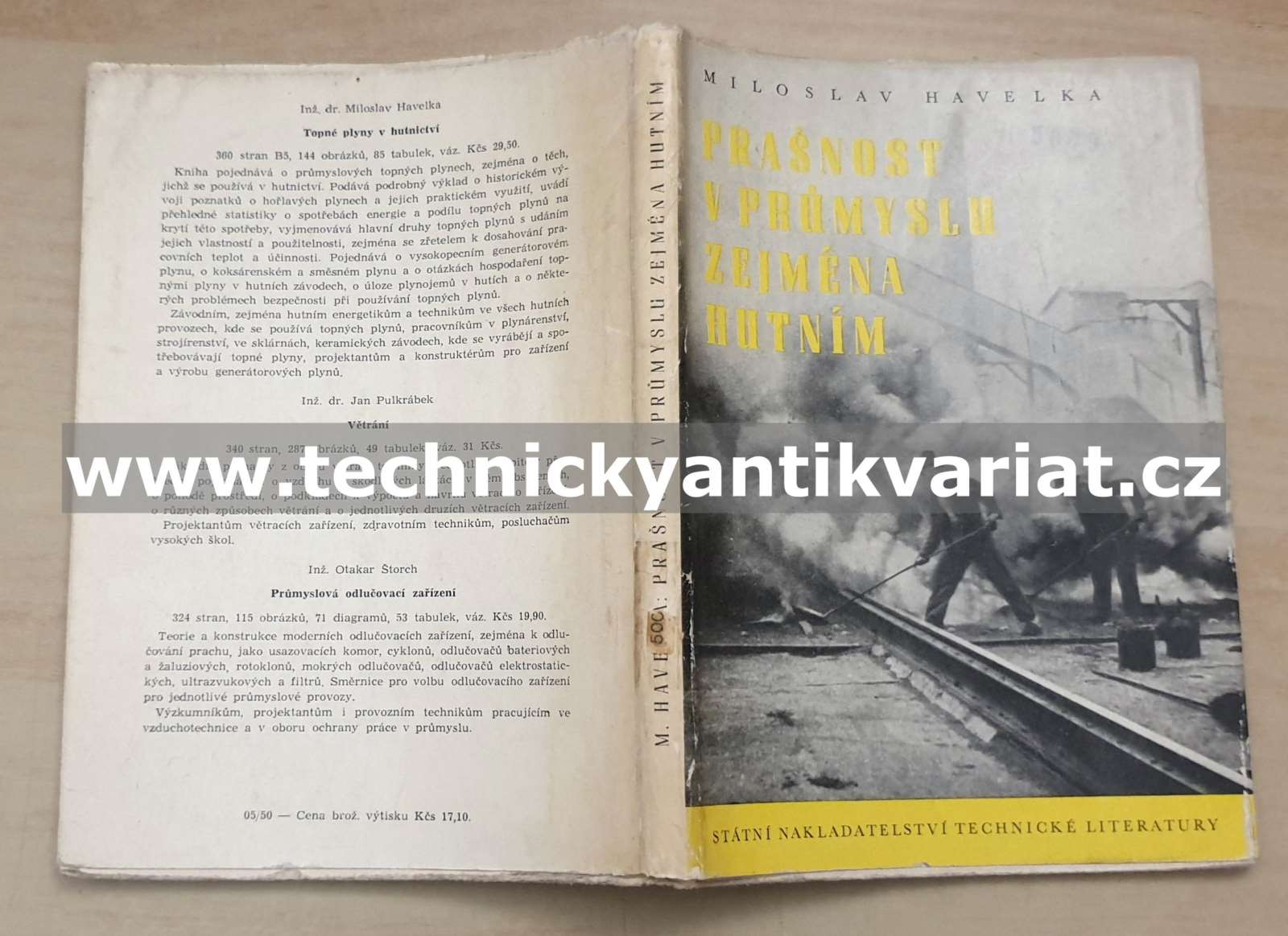 Prašnost v průmyslu - Miloslav Havelka (1960)