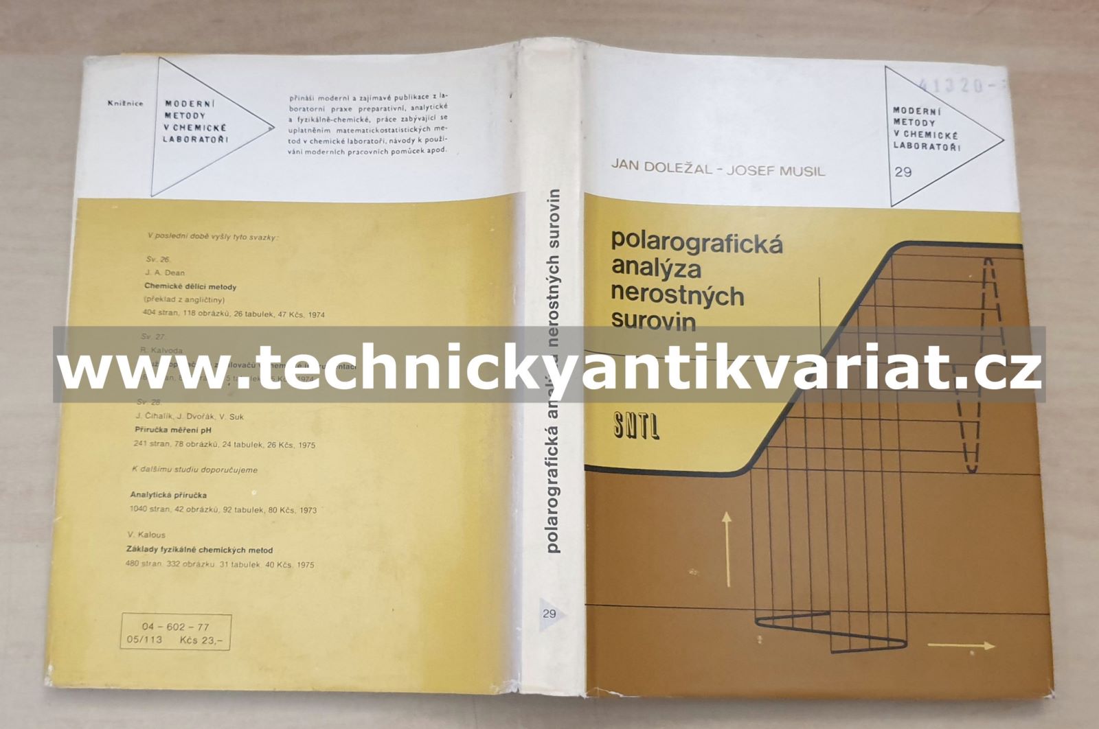 Polarografická analýza nerostných surovin - Jan Doležal, Josem Musil (1977)