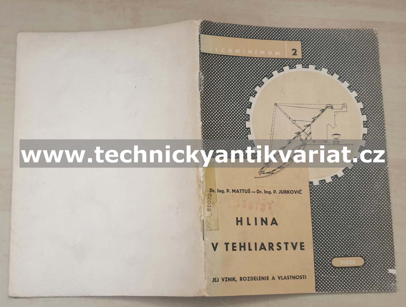 Hlina v tehliarstve - Mattuš, Jurkovič (1951)