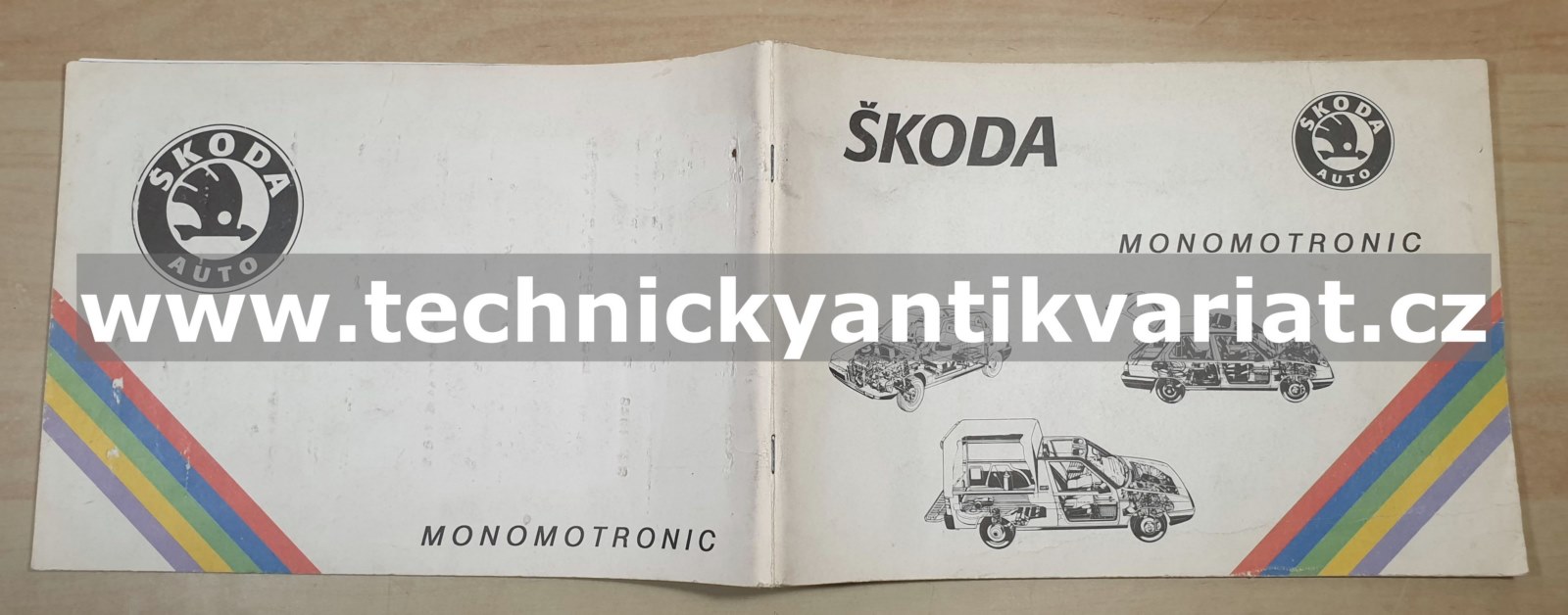 Škoda Favorit Monotronic - seznam náhradních dílů - DODATEK (1993)