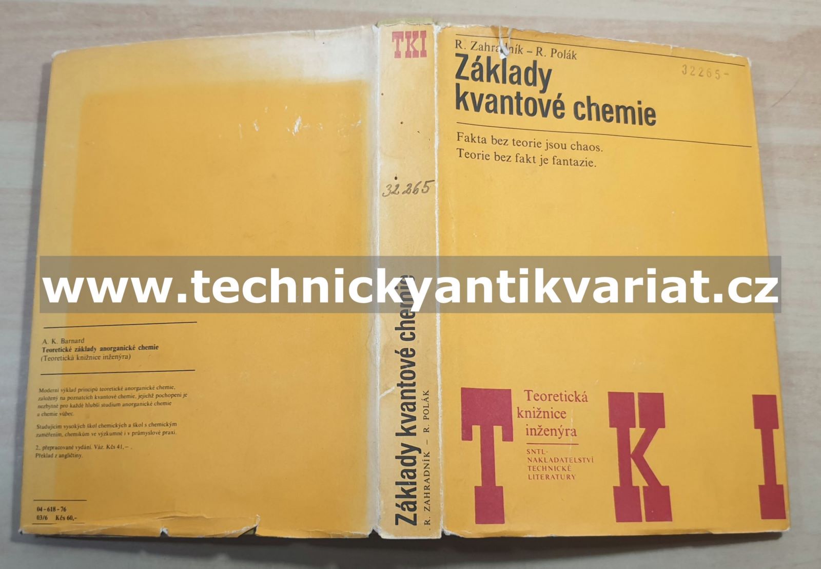 Základy kvantové chemie - R. Zahradník, R. Polák (1976)