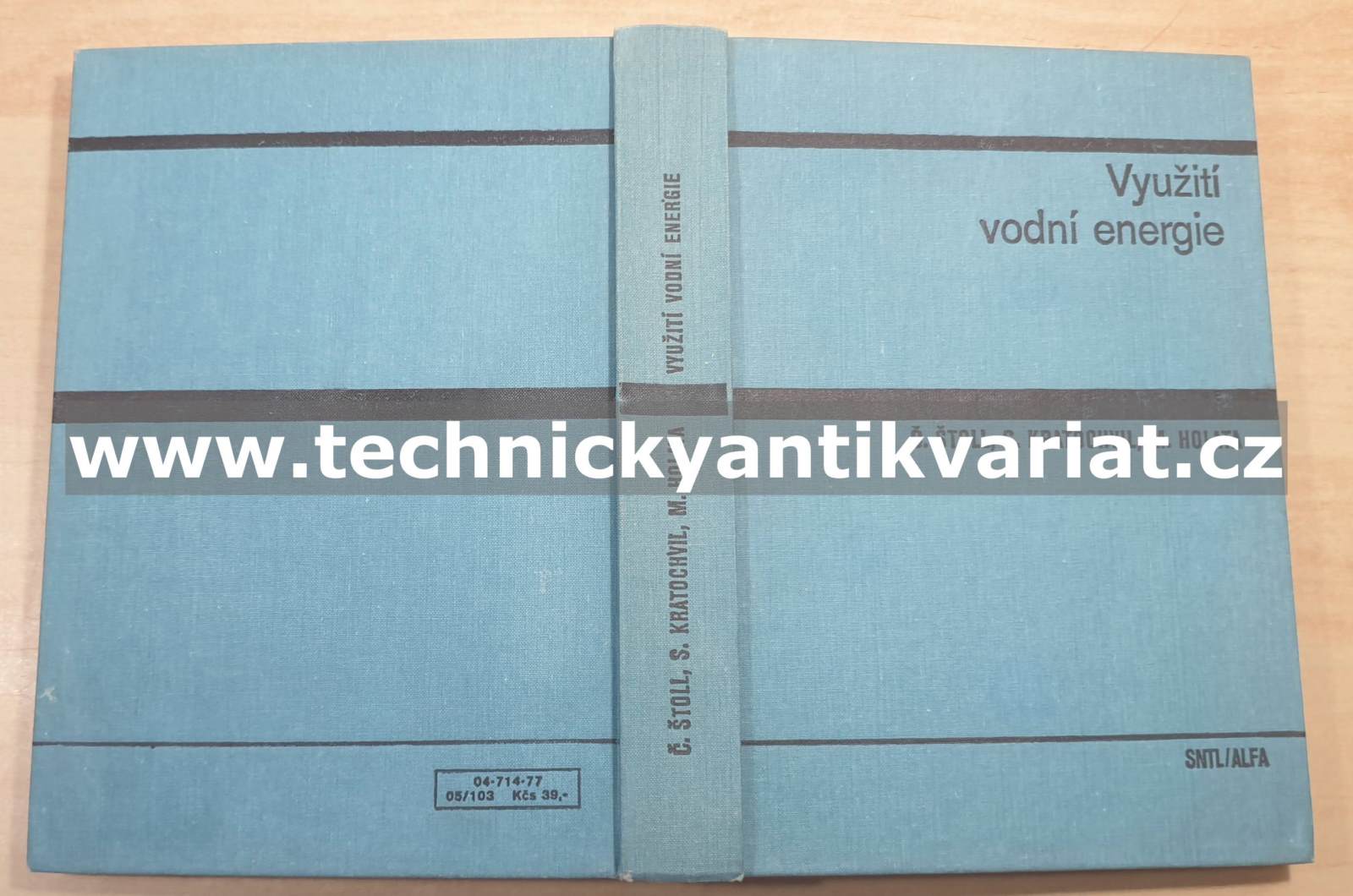 Využití vodní energie - Štoll, Kratochvíl, Holata (1977)