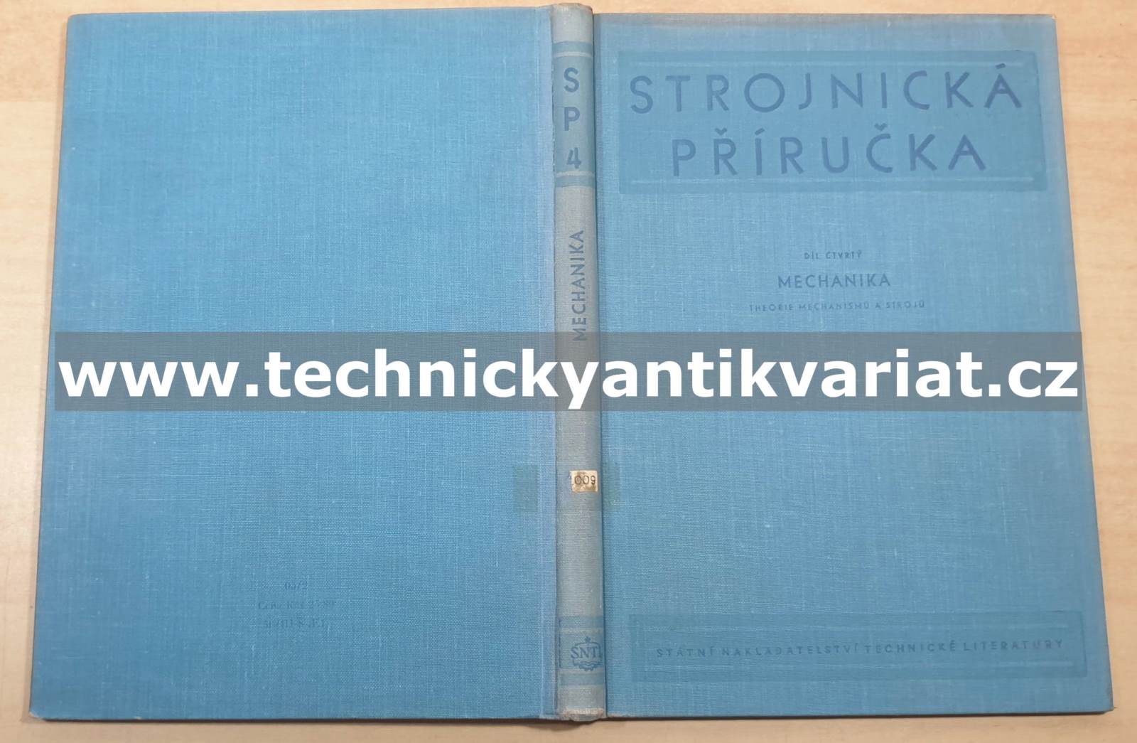 Strojnická příručka 4 - Theorie mechanismů a strojů (1956)