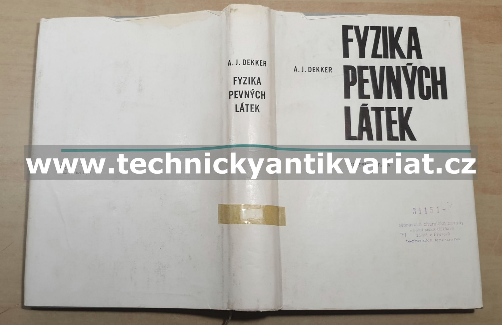 Fyzika pevných látek - A. J. Dekker (1966)
