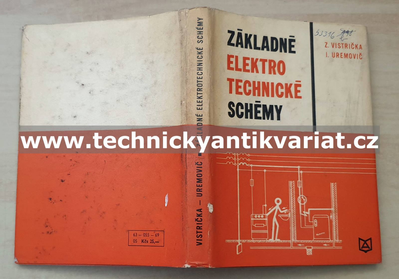 Základné elektrotechnické schémy - Z. Vistrička, I. Uremovič (1969)