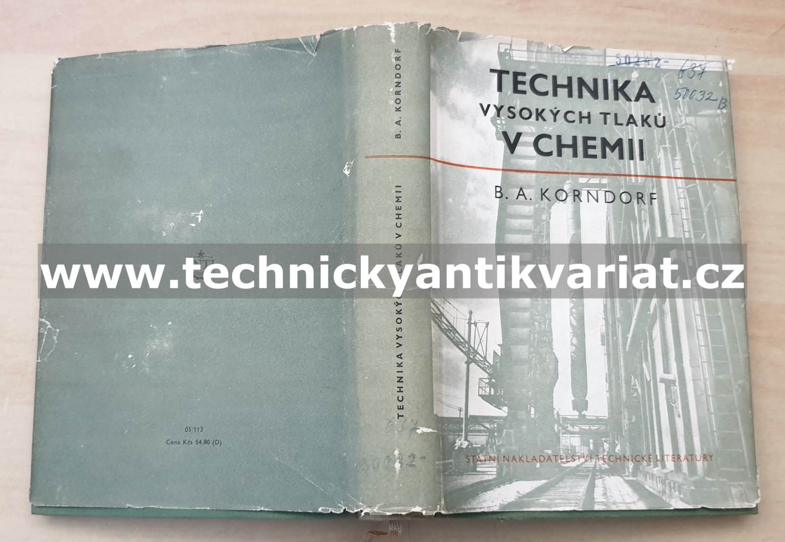 Technika vysokých tlaků v chemii - B. A. Korndorf (1956)