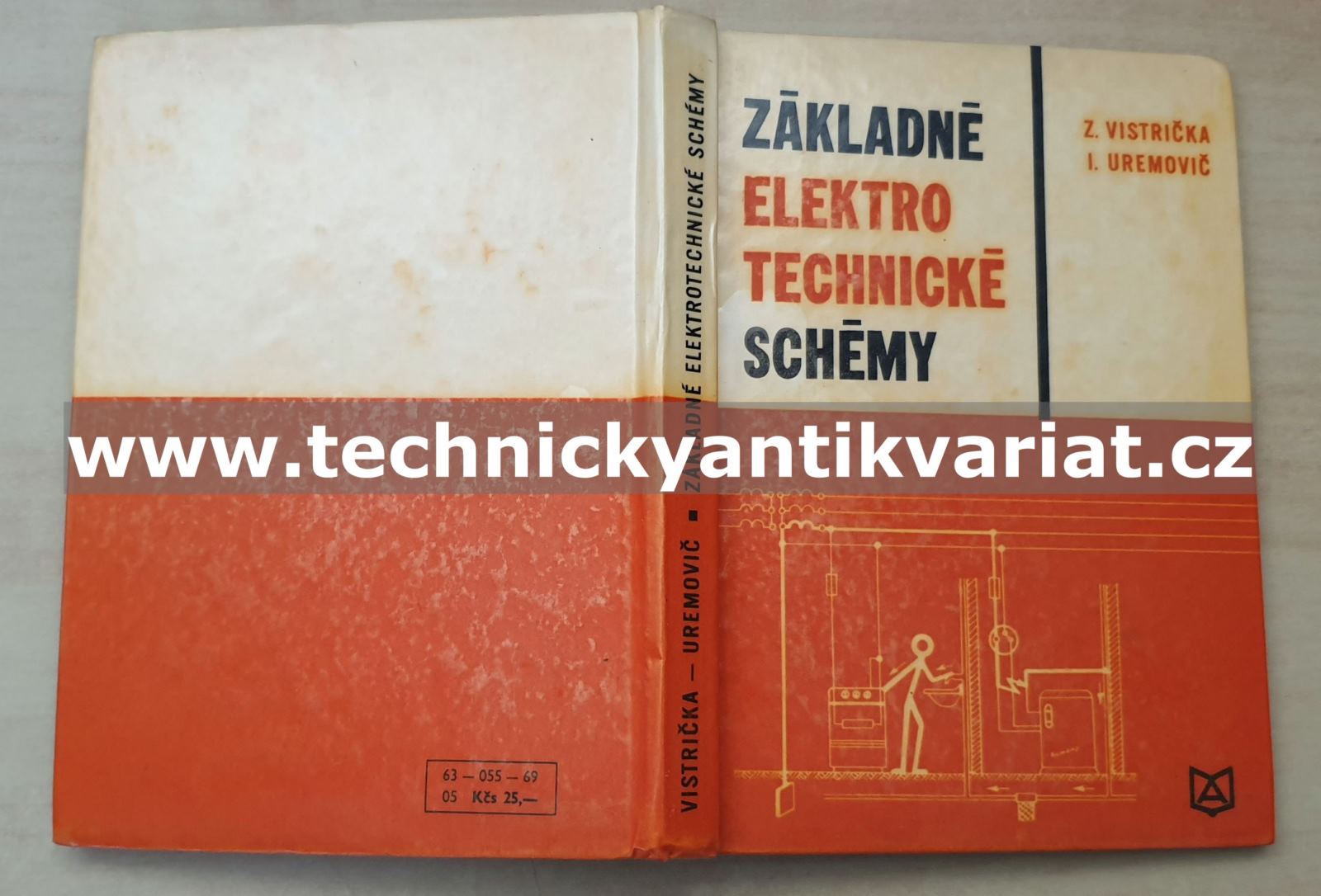 Základné elektrotechnické schémy - Z. Vistrička, I. Uremovič (1969)