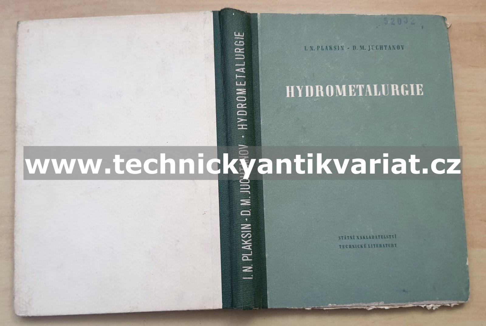 Hydrometalurgie - I.N Plaksin, D.M. Juchtanov (1953)