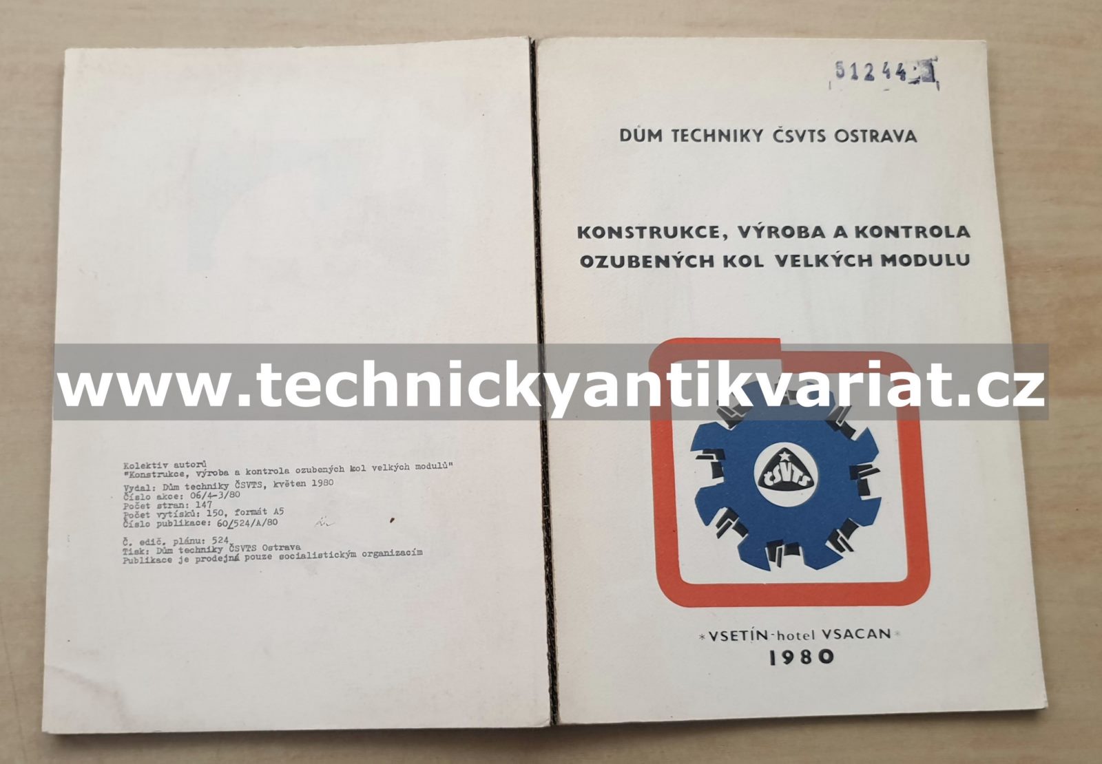 Konstrukce, výroba a kontrola ozubených kol velkých rozměrů (1980)