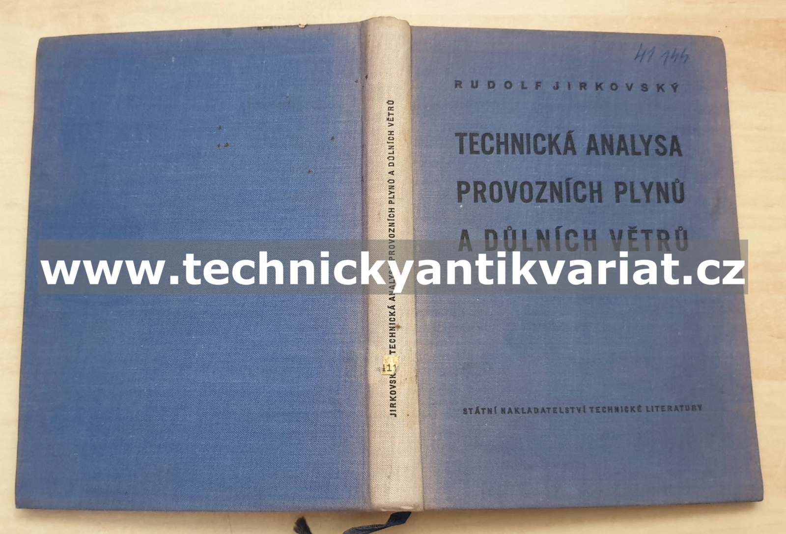 Technická analysa provozních plynů a důlních větrů - Rudolf Jirkovský (1957)