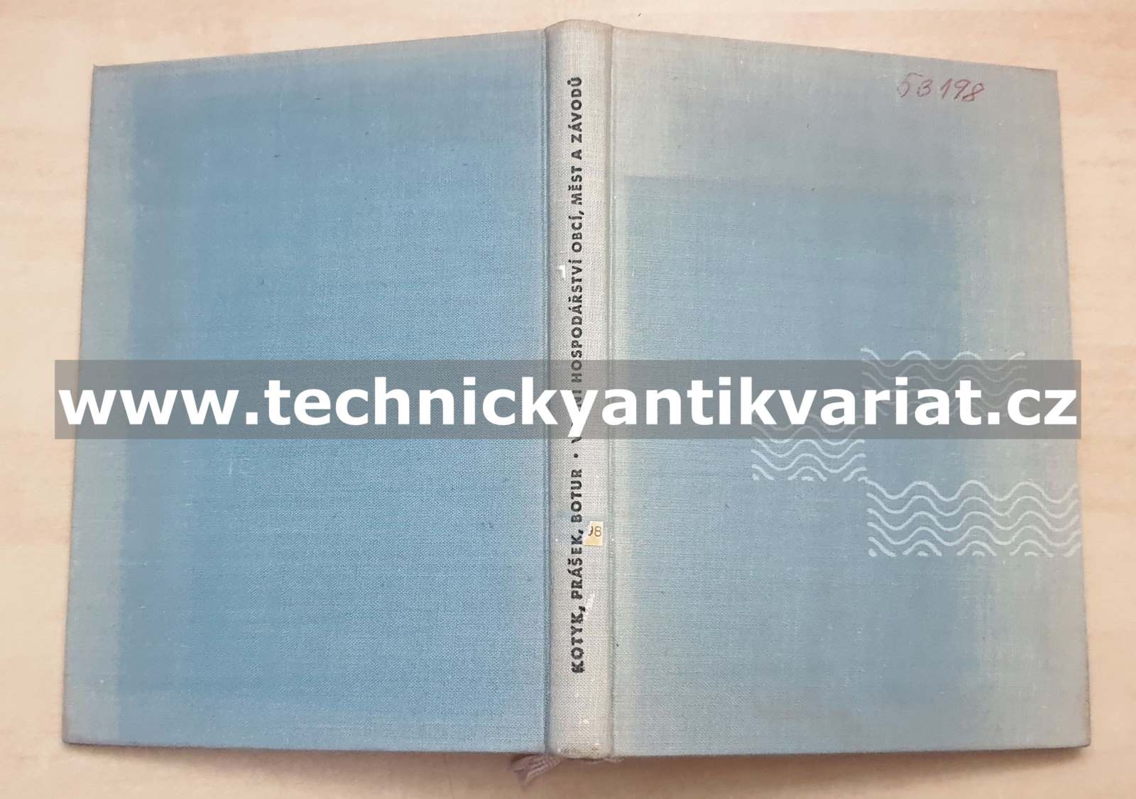 Vodní hospodářství obcí, měst a závodů - Kotyk, Prášek, Botur (1963)
