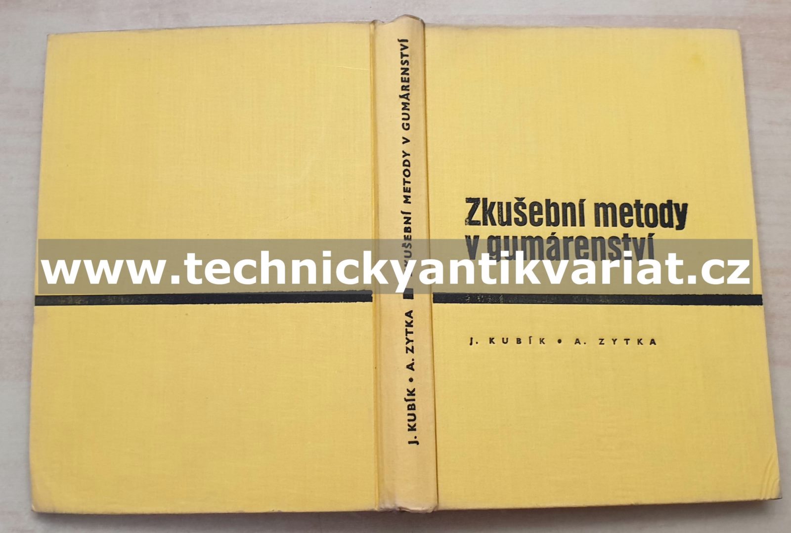 Zkušební metody v gumárenství - J. Kubík, A. Zytka (1962)