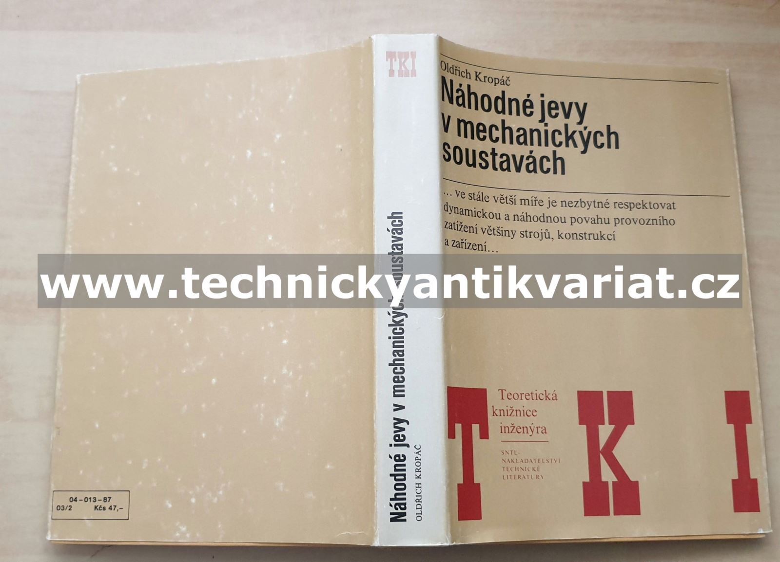 Náhodné jevy v mechanických soustavách - Oldřich Kropáč (1987)