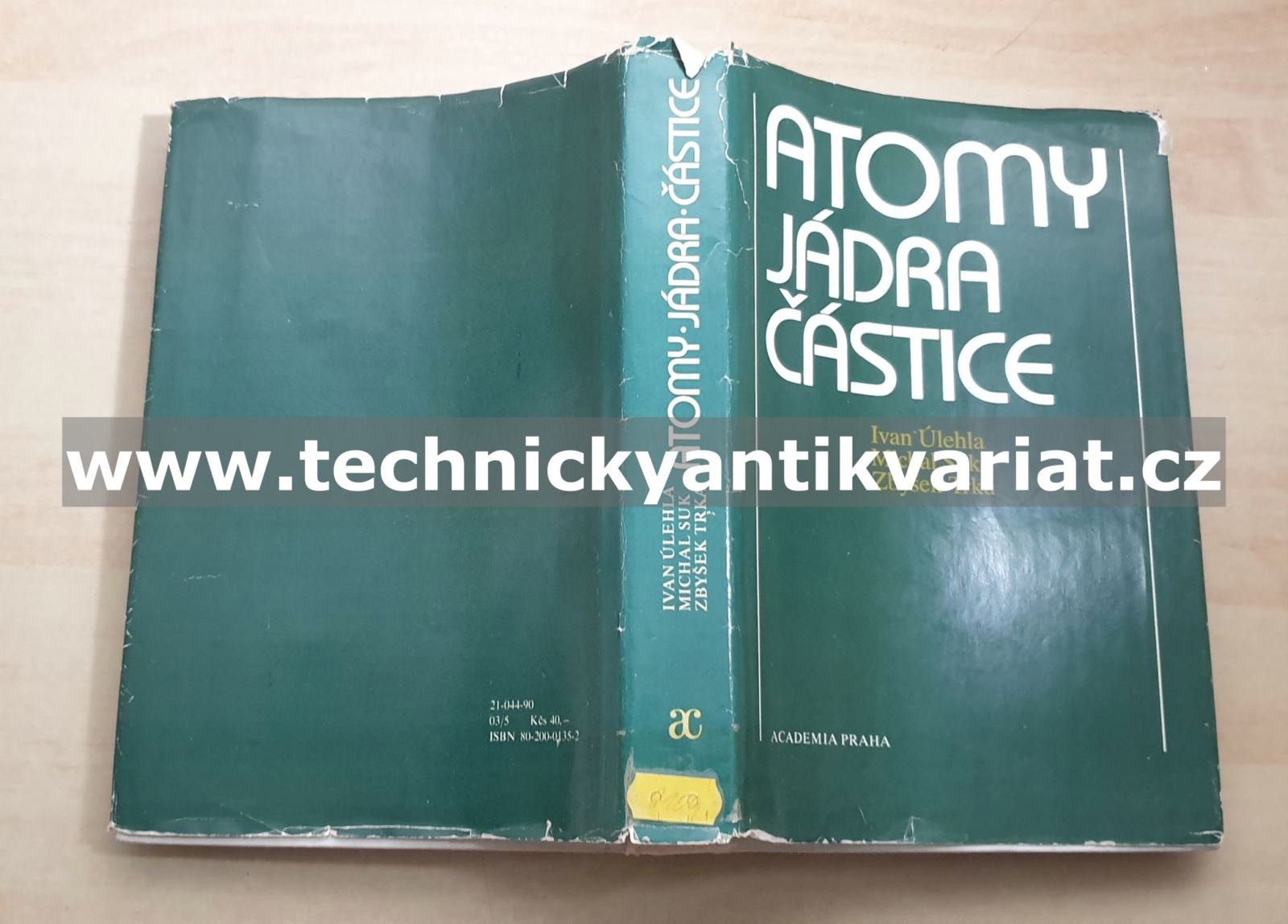 Atomy jádra částice - Úlehla, Suk, Trka (1990)