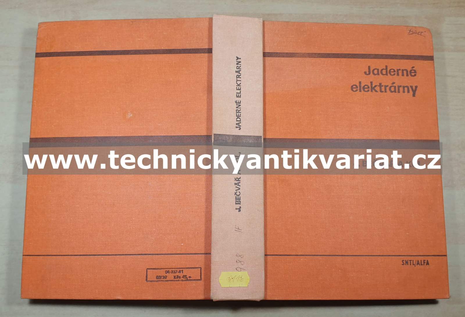 Jaderné elektrárny - Josef Bečvář (1981)