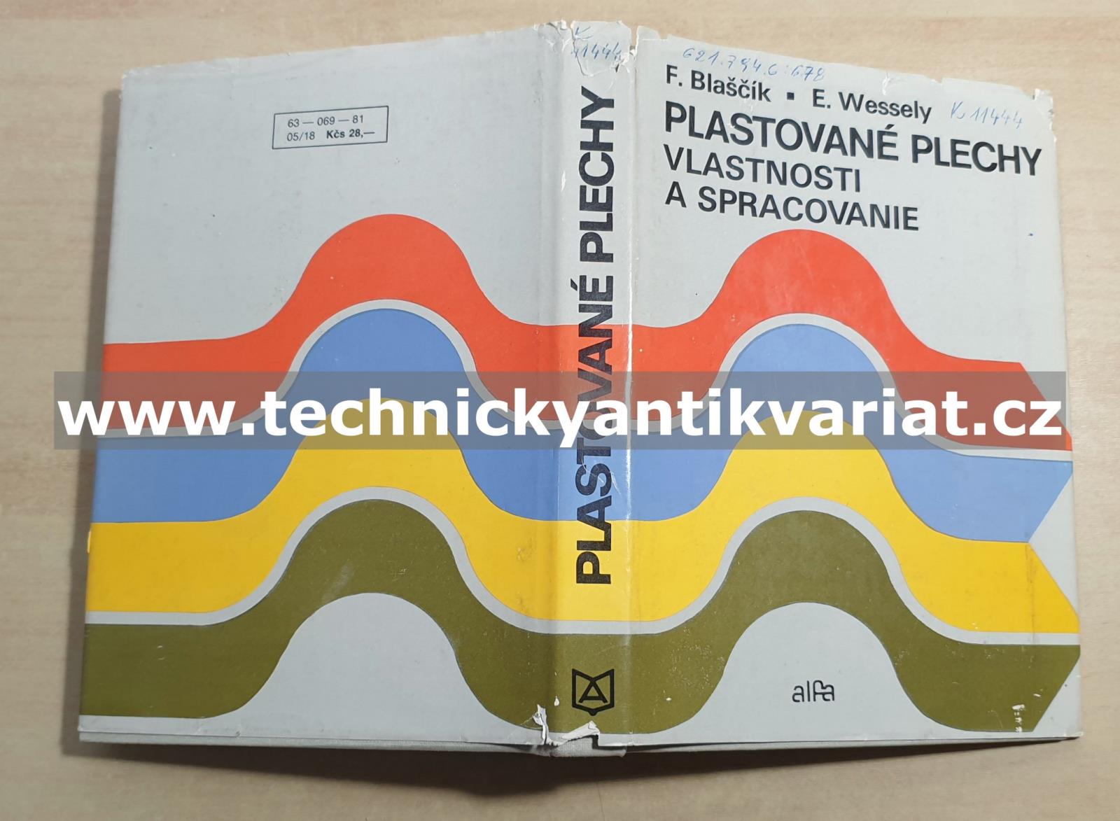 Plastované plechy - F. Blaščík, E. Wessely (1980)