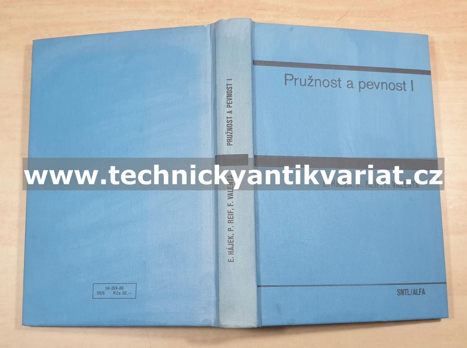 Pružnost a pevnost I. Hájek, Reif, Valenta (1988)