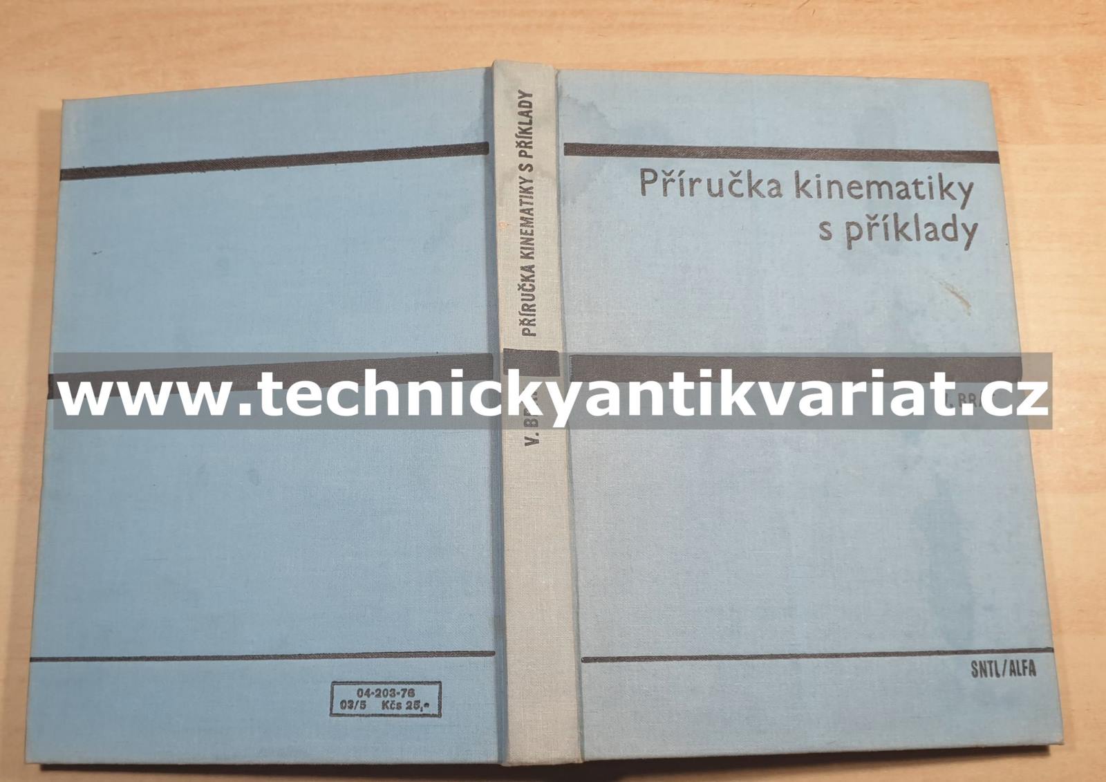 Příručka kinematiky s příklady - Vladimír Brát (1976)