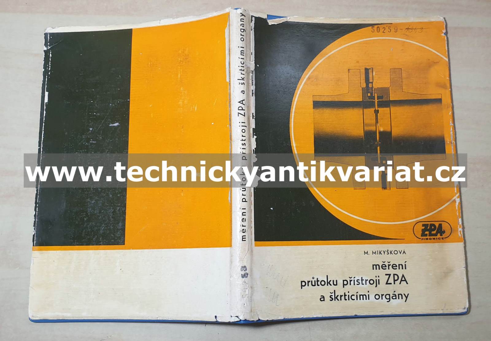 Měření průtoků přístroji ZPA a škrticími orgány - M. Mikyšková (1967)