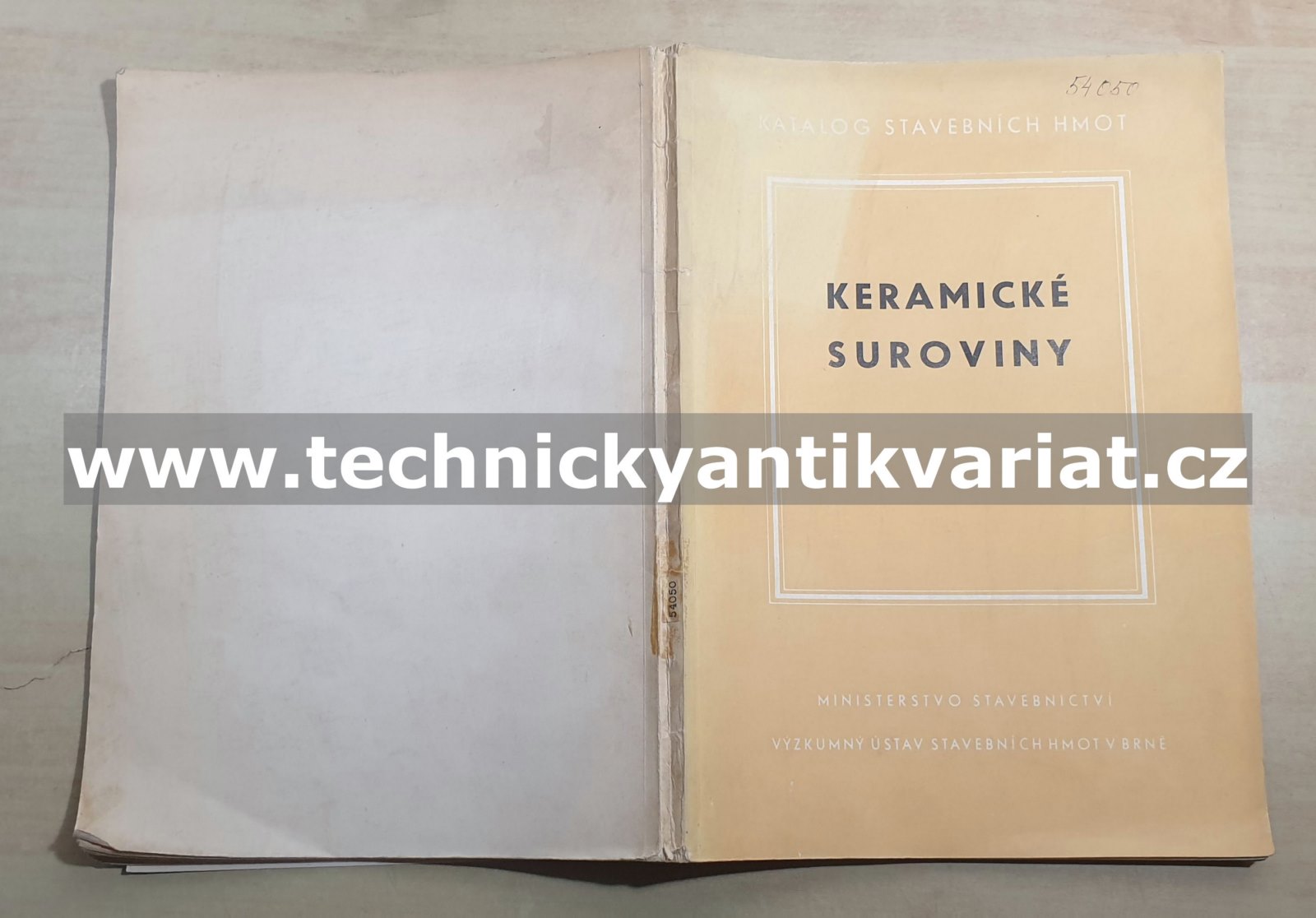 Keramické suroviny (1956)
