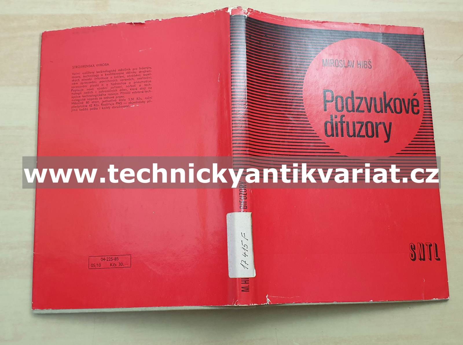 Podzvukové difuzory - Miroslav Hibš (1985)