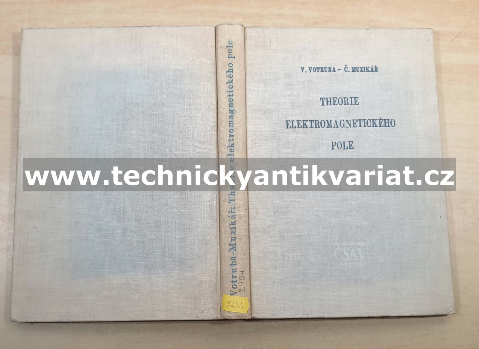 Theorie elektromagnetického pole - Votruba, Muzikář (1955)