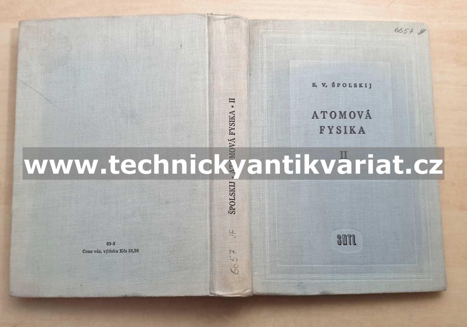 Atomová fysika I. - Špolskij (1957)