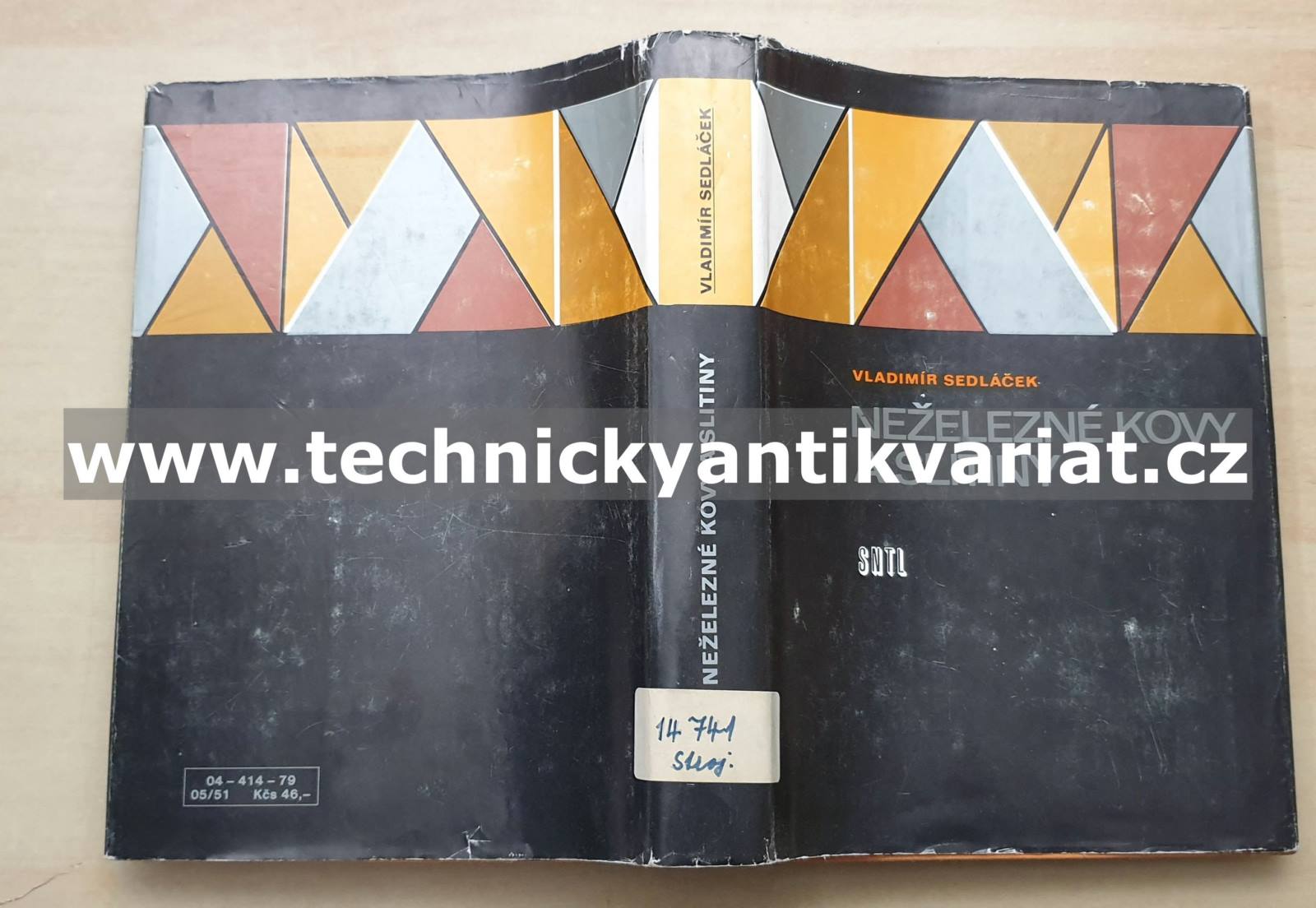 Neželezné kovy a slitiny - Vladimír Sedláček (1979)