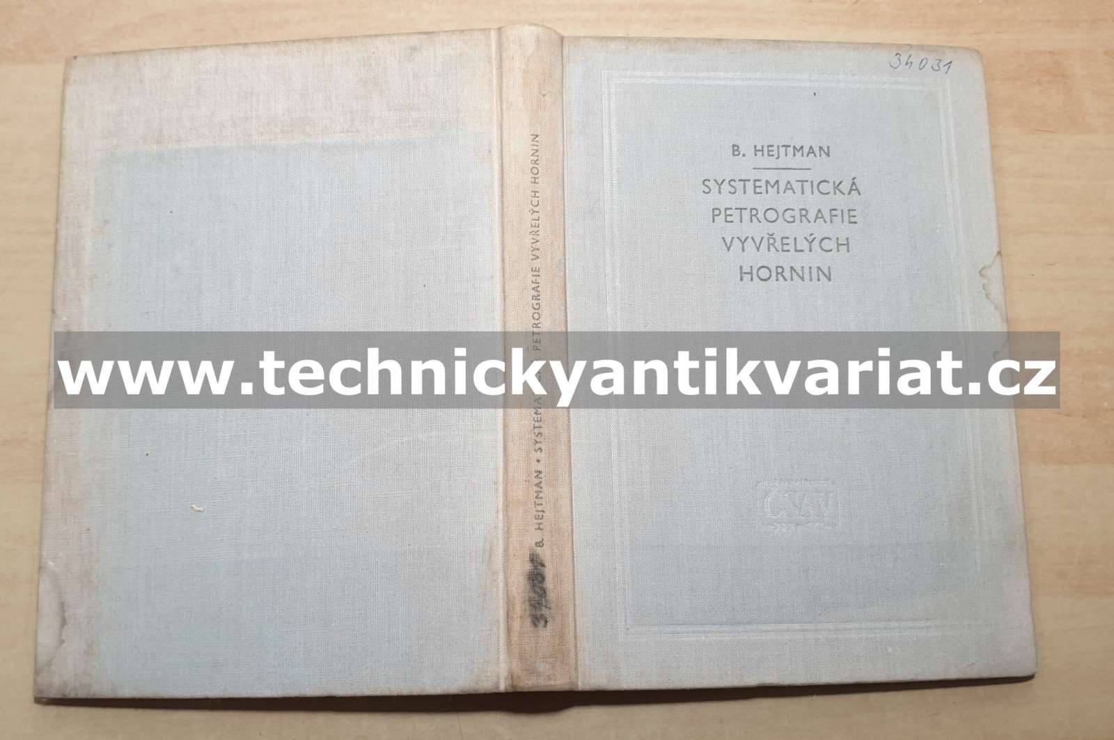 Systematická petrografie vyvřelých hornin - B. Hejtman (1957)
