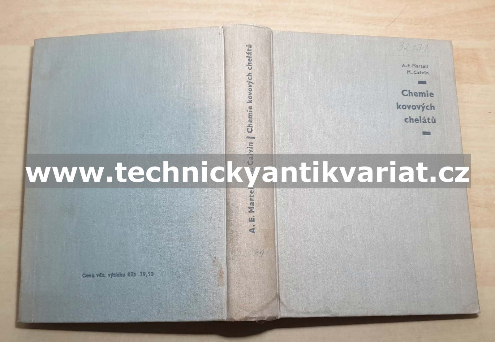 Chemie kovových chelátů - Marteill, Calvin (1959)