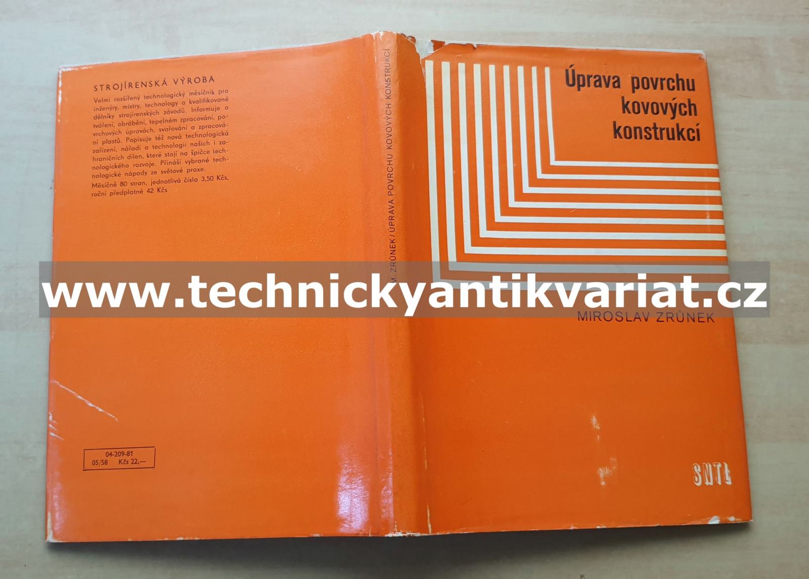 Úprava povrchů kovových konstrukcí - Miroslav Zrůnek (1981)