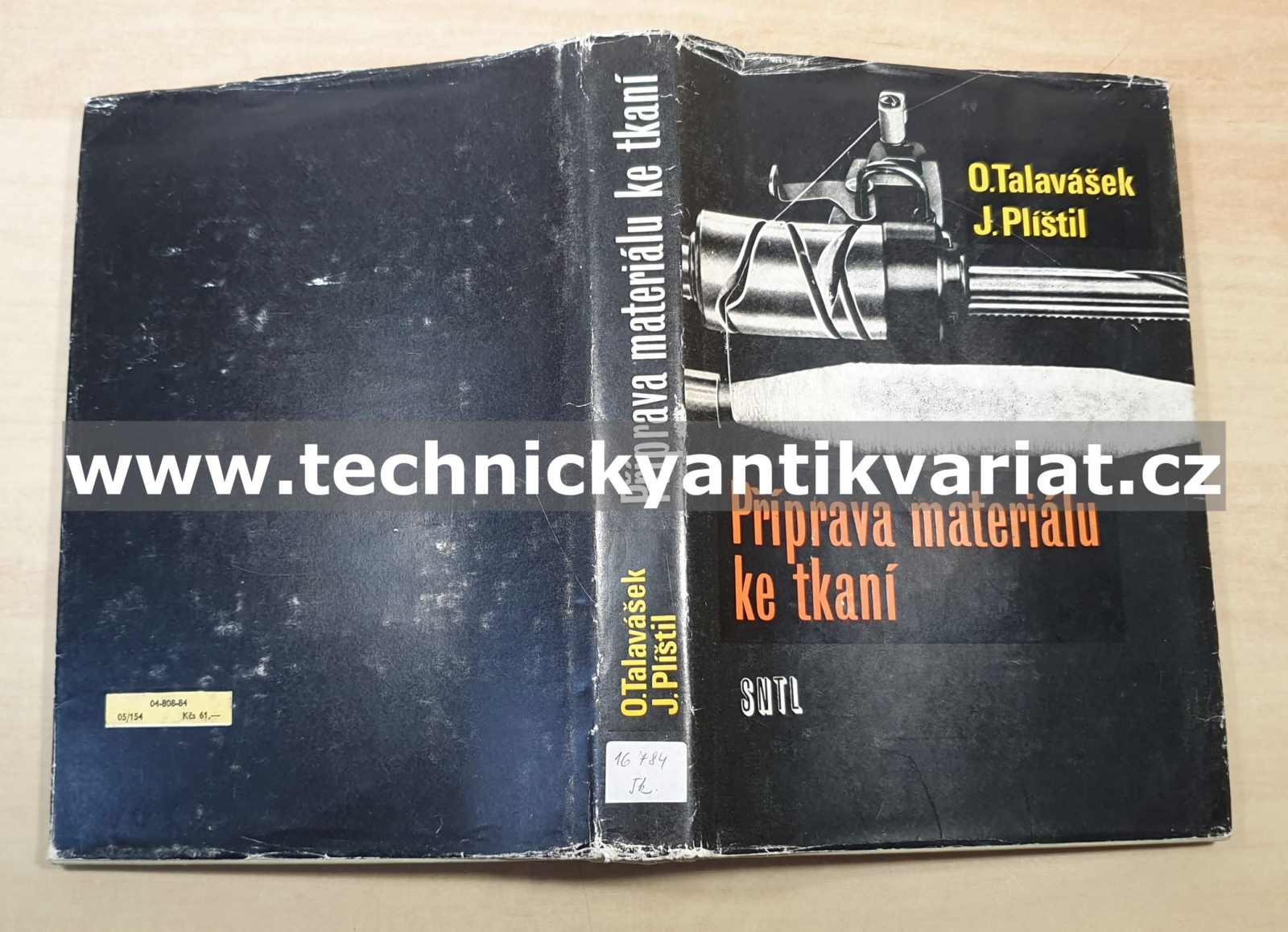 Příprava materiálu ke tkaní - O. Tavalášek, J. Plištil (1984)