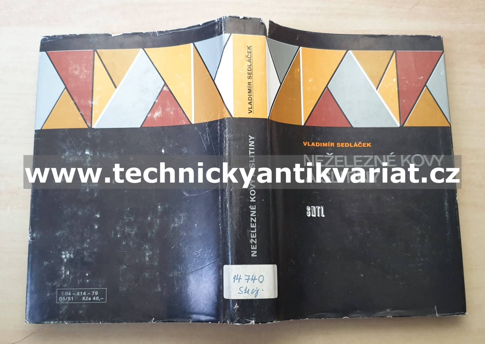 Neželezné kovy a slitiny - Vladimír Sedláček (1979)