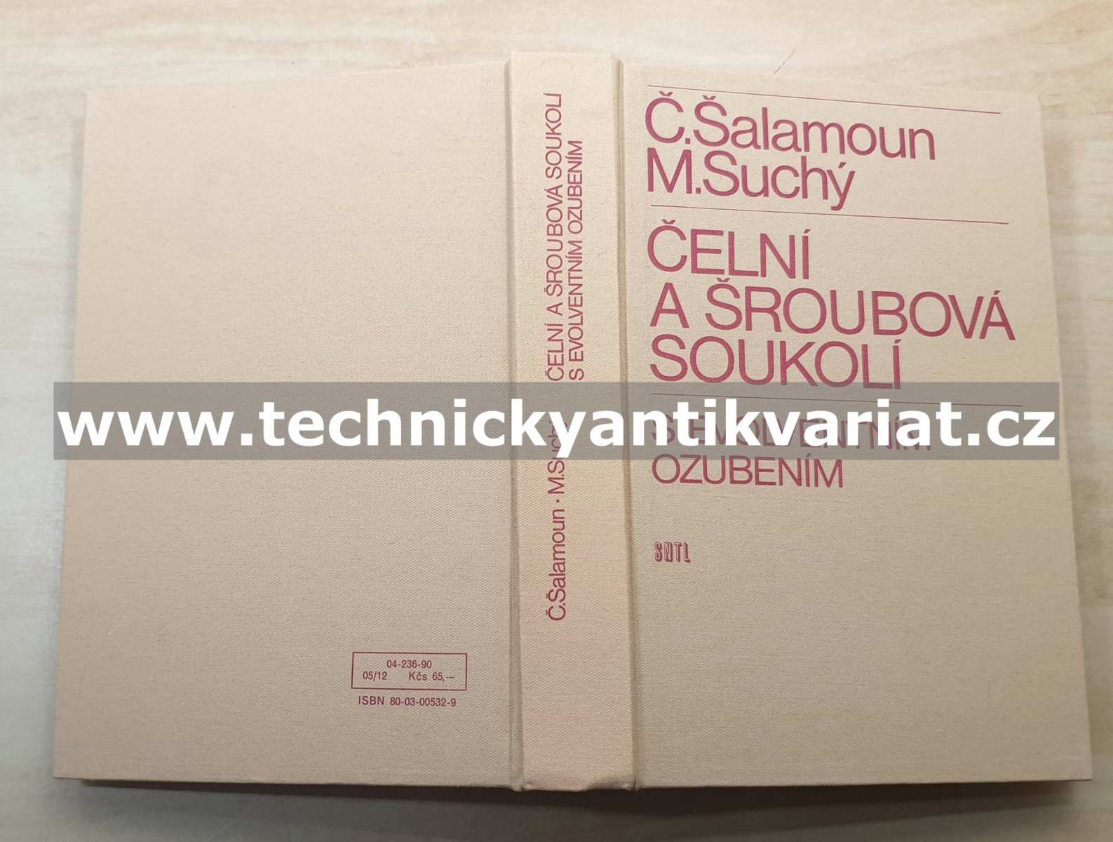 Čelní a šroubová soukolí - Č.Šalamoun, M.Suchý (1990)