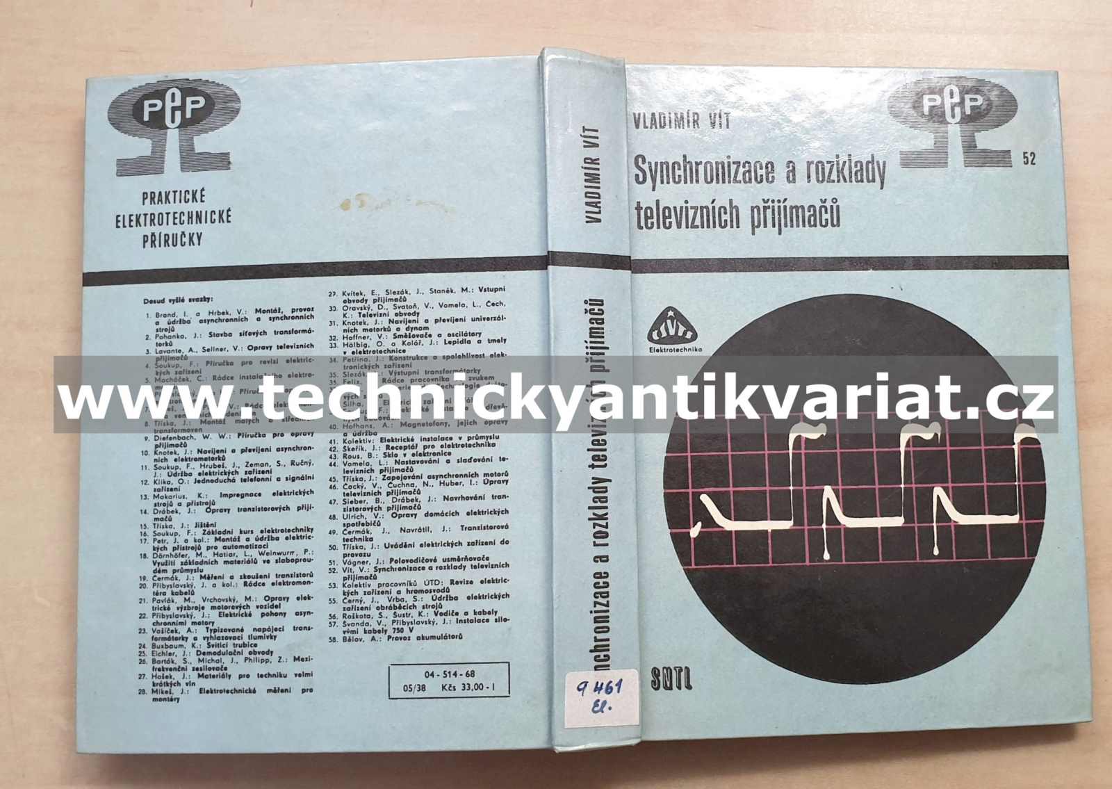Synchronizace a rozklady televizních přijímačů - Vladimír Valenta (1968)