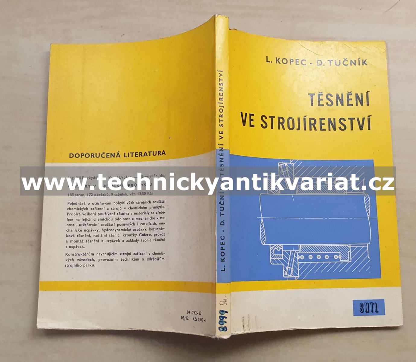 Těsnění ve strojírenství - Kopec, Tučník (1967)