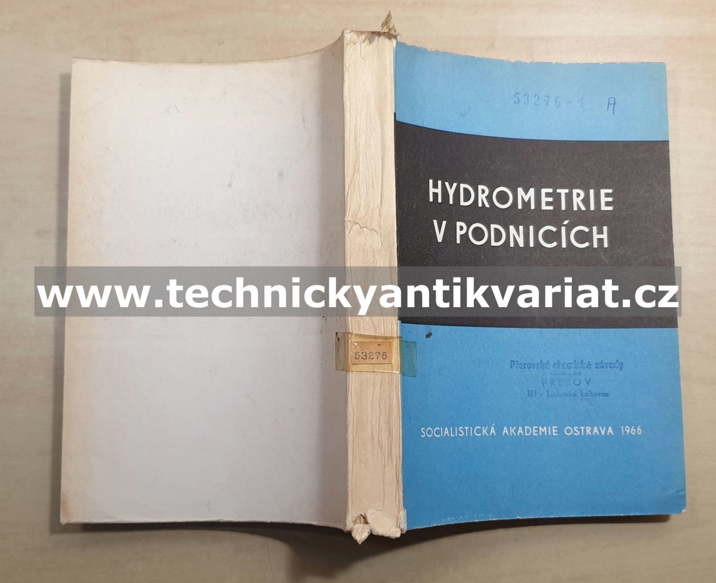 Hydrometrie v podnicích (1966)