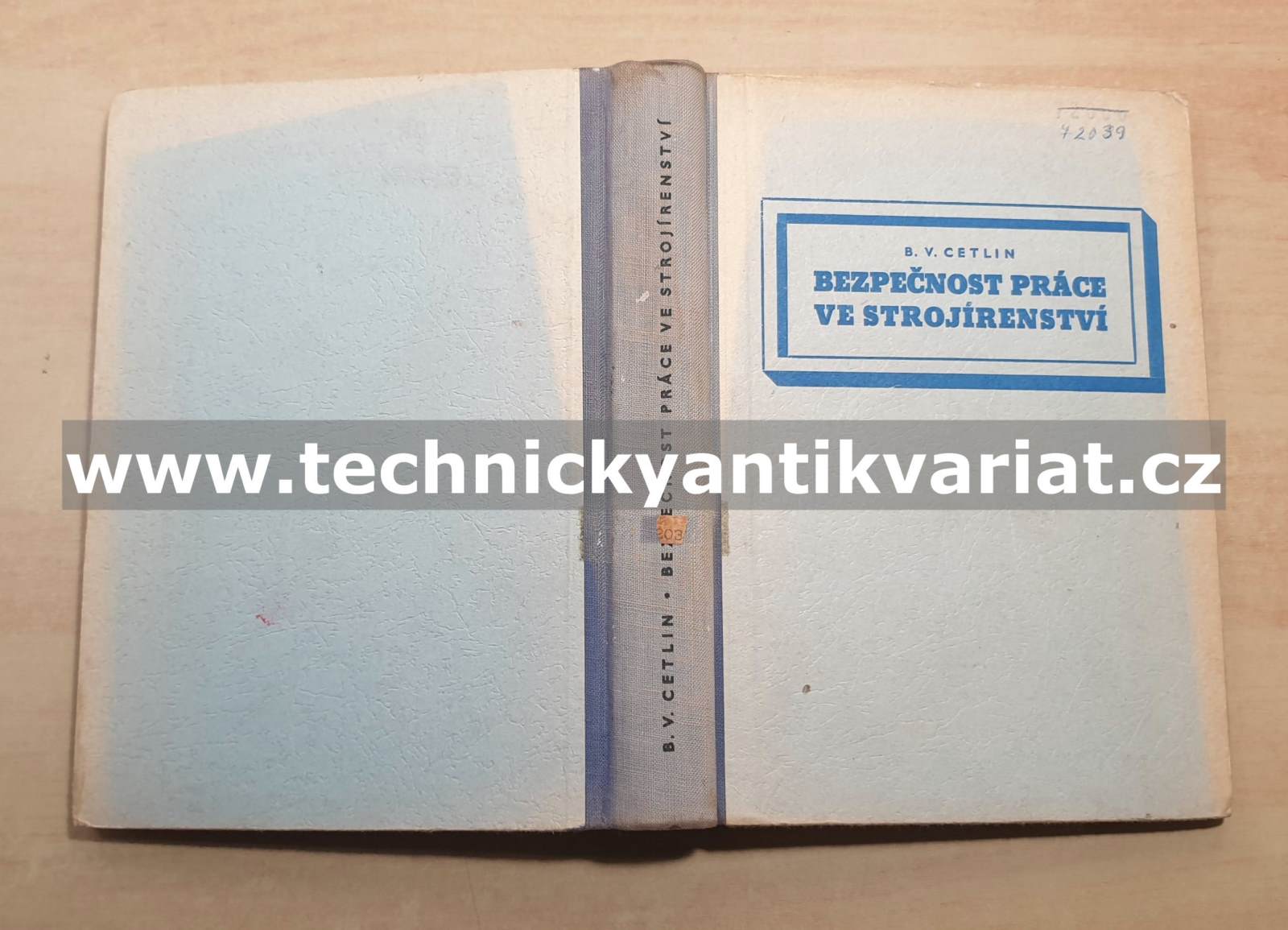 Bezpečnost práce ve strojírenství - B. V. Cetlin (1954)