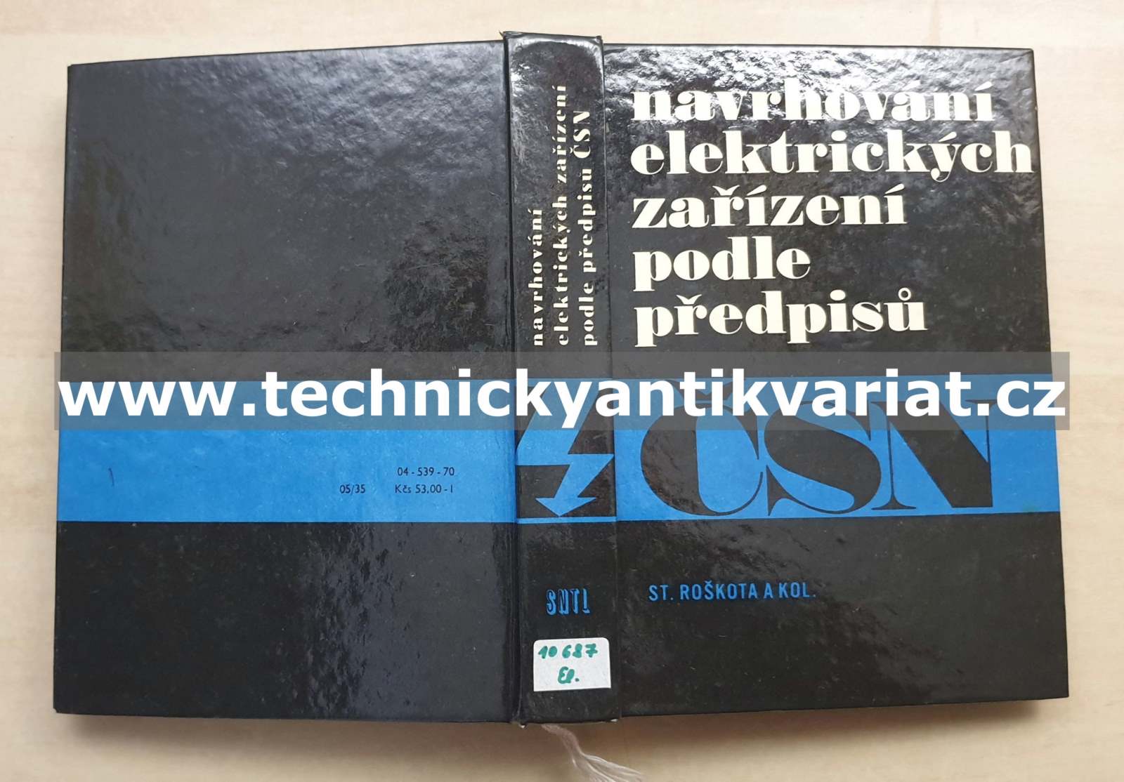 Navrhování elektrických zařízení podle předpisů ČSN - Stanislav Roškola (1970)