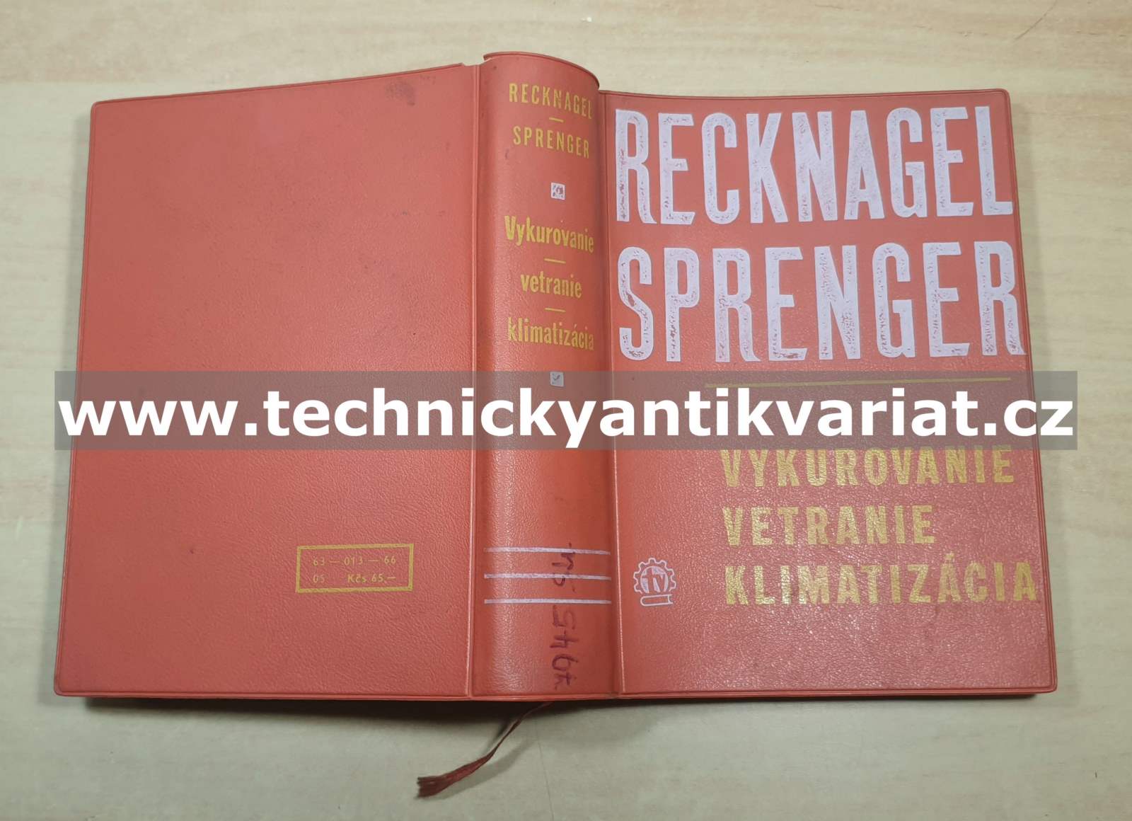 Vykurovanie, avetranie, klimatizácia - Recknagel, Sprenger (1966)
