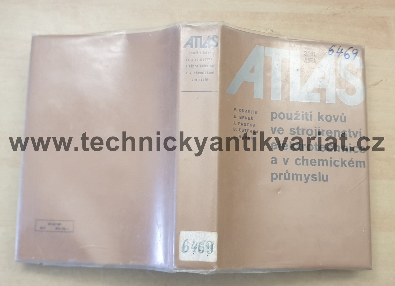 Atlas použití kovů ve strojírenství, elektrotechnice a v chemickém průmyslu (1980)