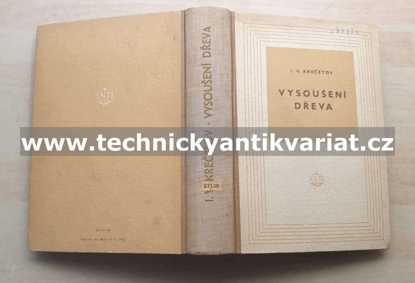 Vysoušení dřeva - I.V. Krečetov (1954)