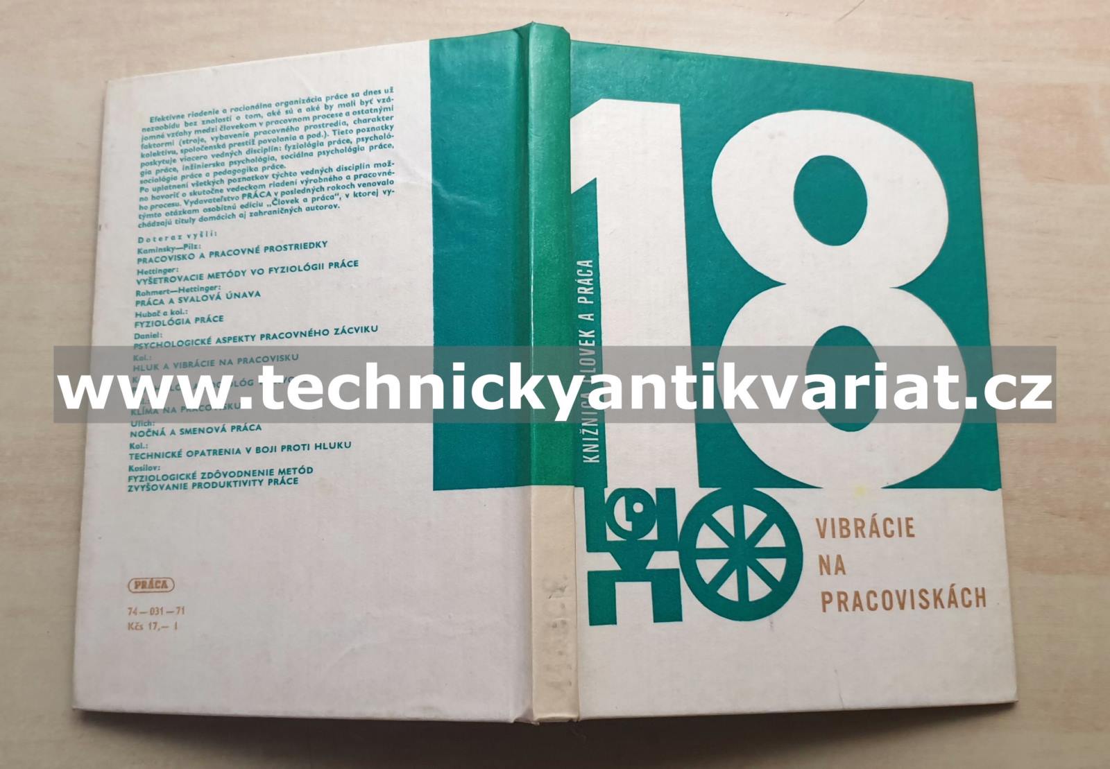 Vibrácie na pracoviskách - Matula, Kubík (1971)