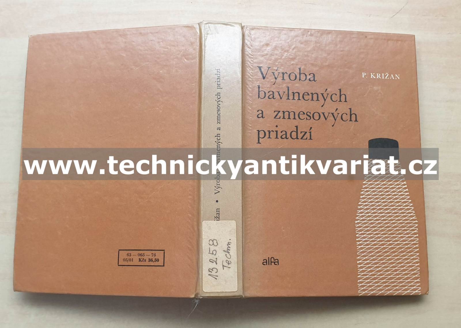 Výroba bavlnených a zmesových priadzi - Pavol Križán (1976)