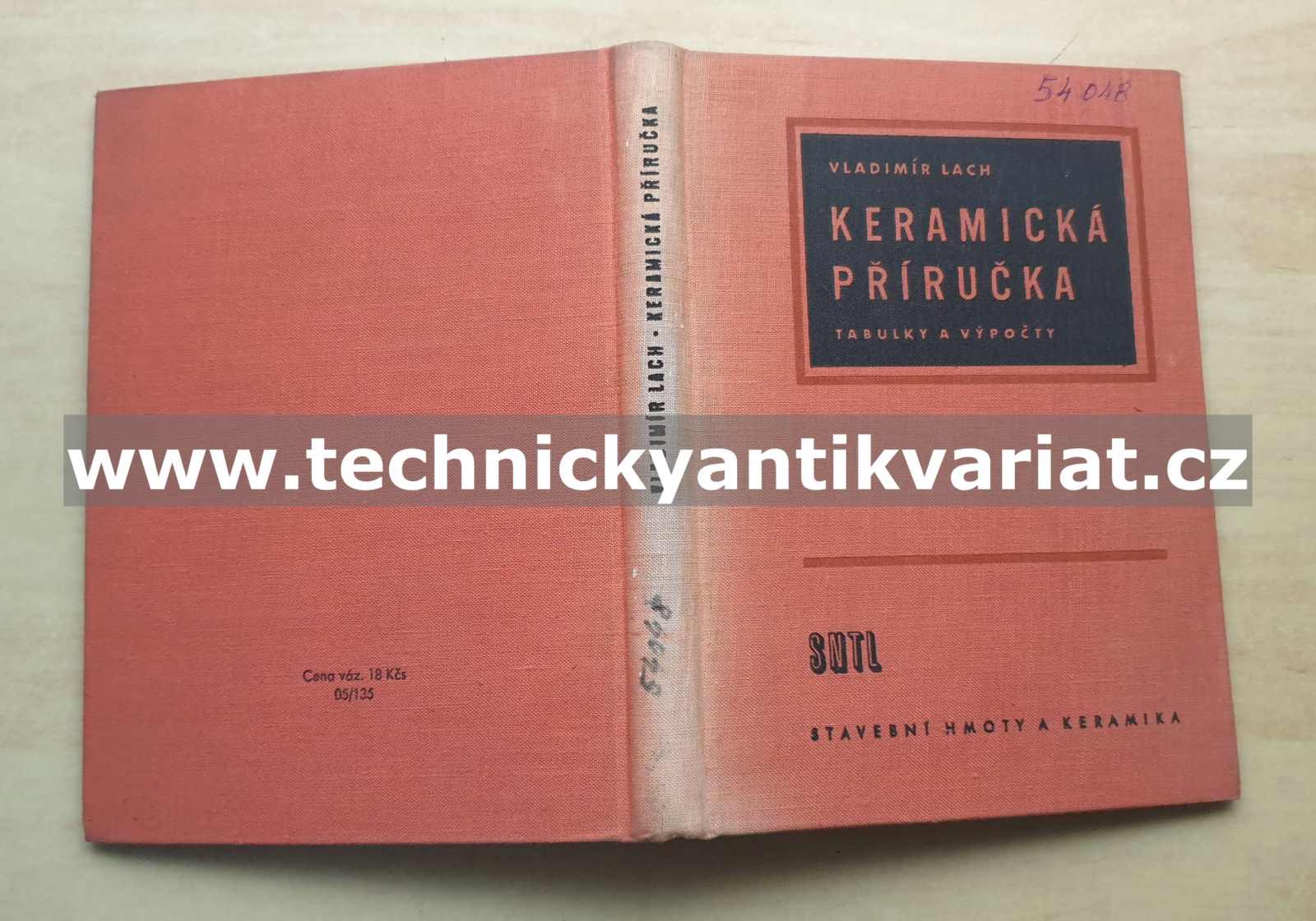 Keramická příručka - Vladimír Lach (1958)