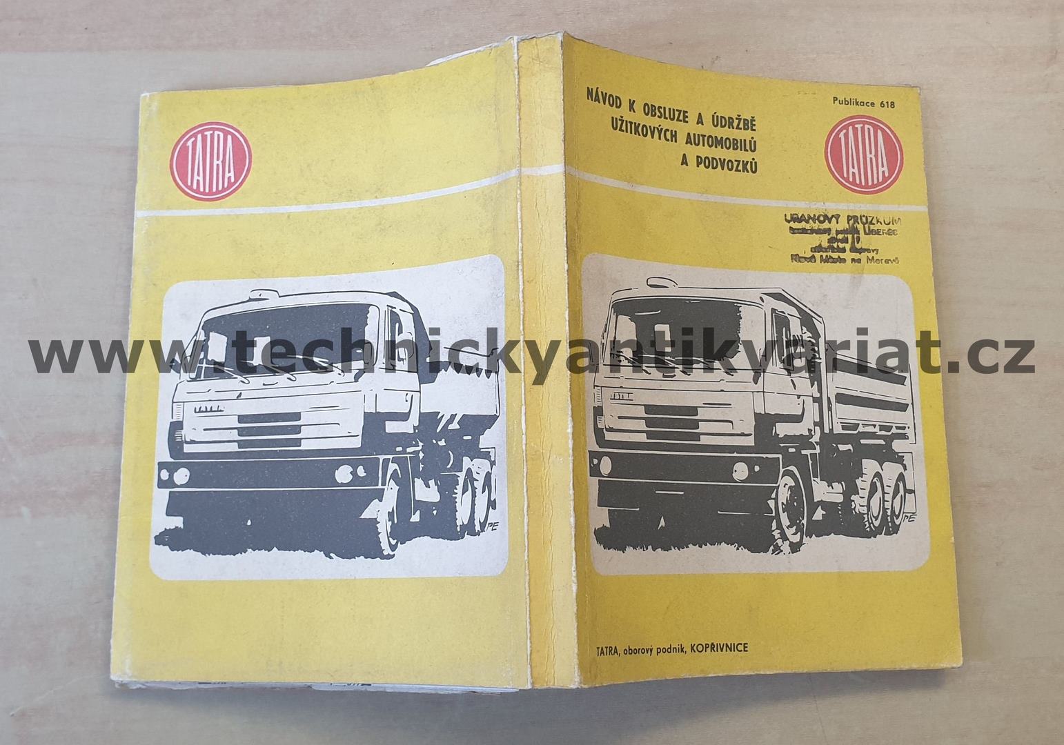 Tatra 815 - návod k obsluze (1986)