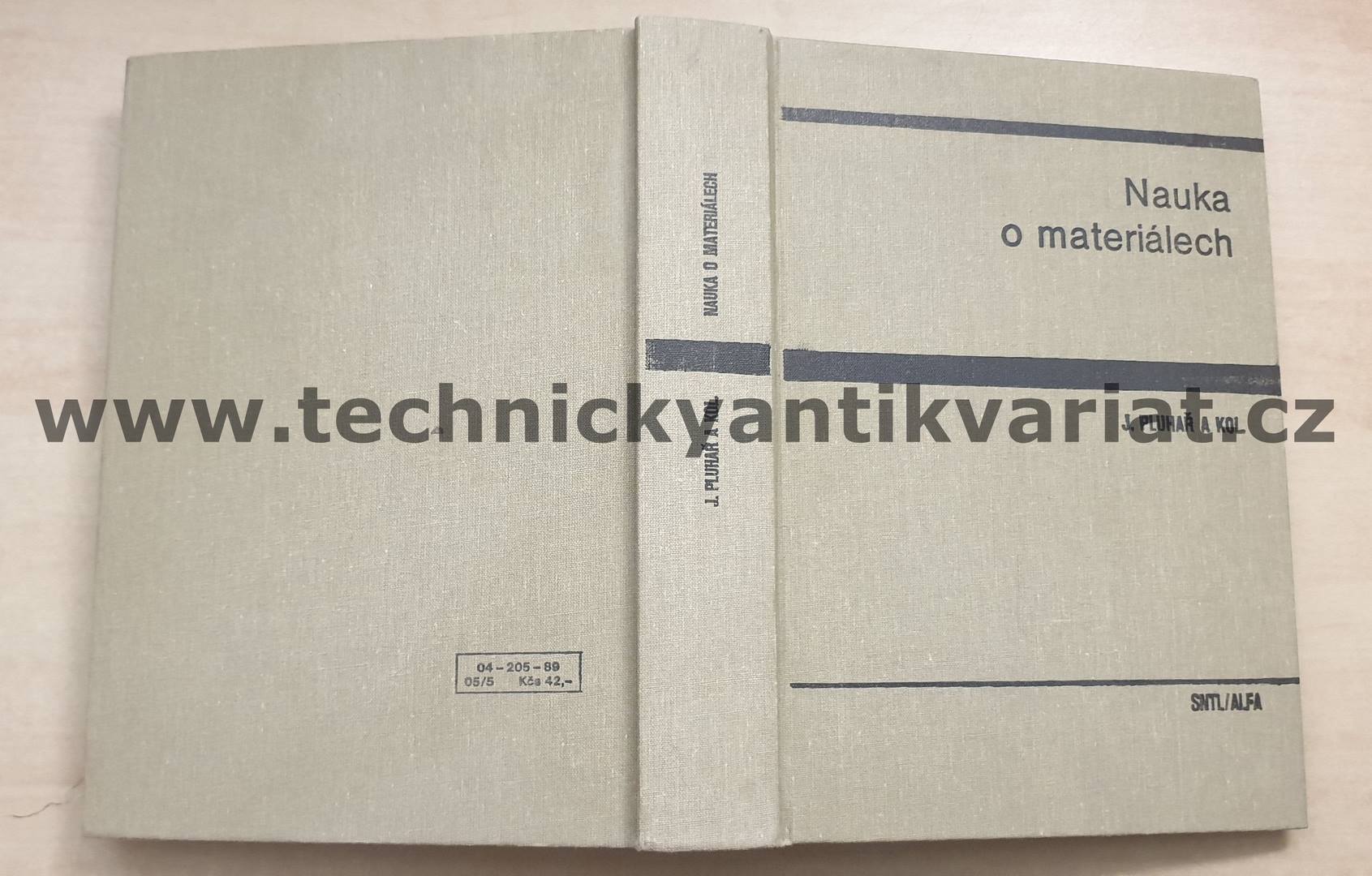 Nauka o materiálech - Pluhař (1989)
