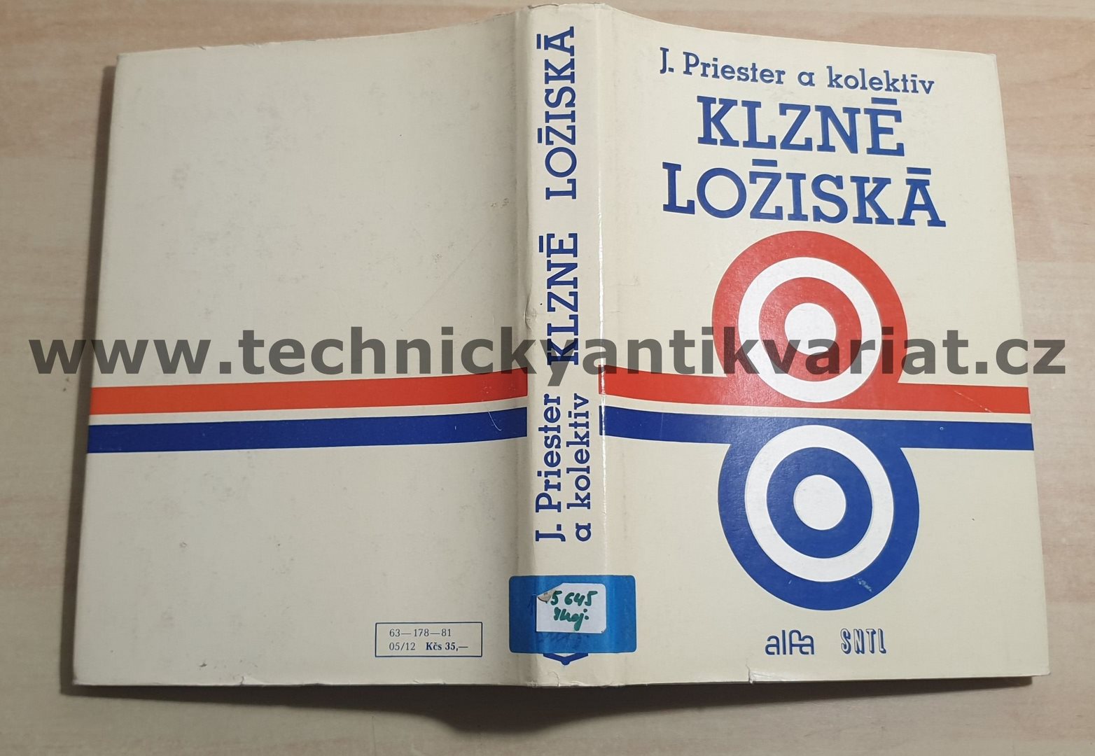 Klzné ložiska - Priester, Adamus, Olexa, Teren (1980)