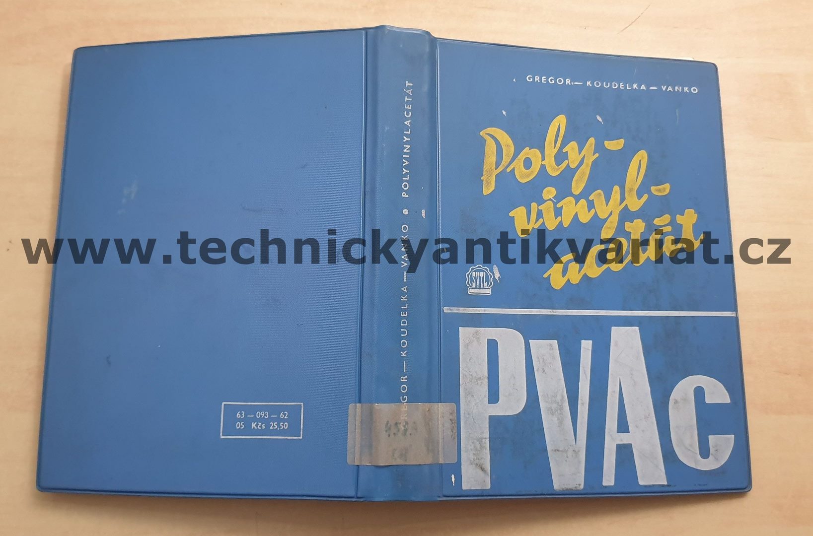Polyvinylacetát - Gregor, koudelka, Vanko (1962)